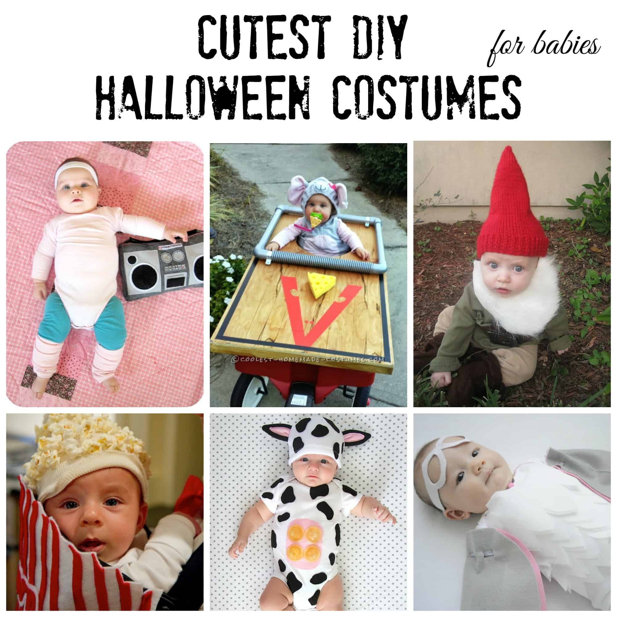 Cutest DIY Halloween Costumes For Babies | Skip To My Lou