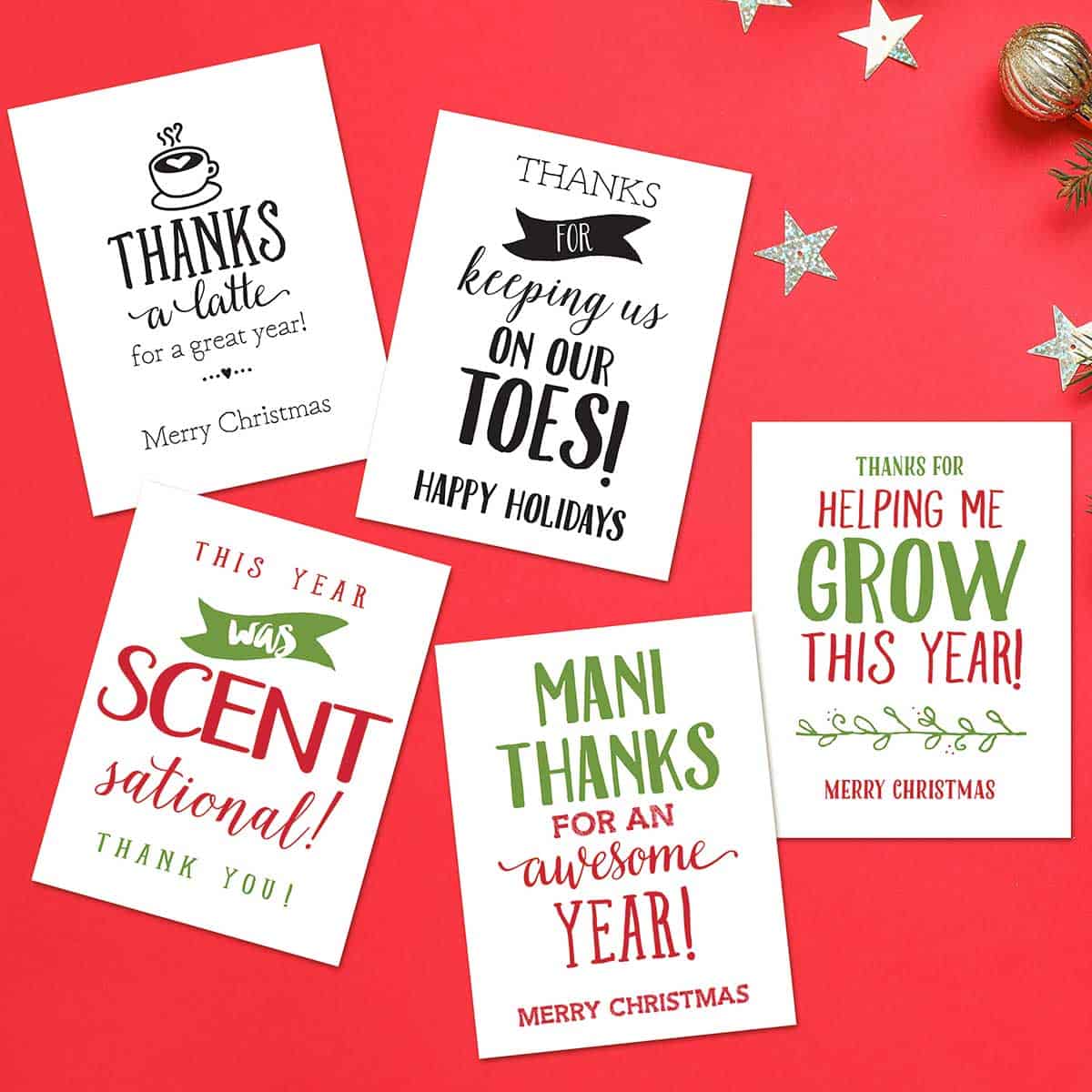 Christmas Teacher Gift Card Holders | Skip To My Lou